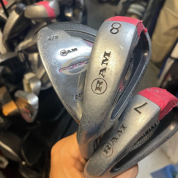 Golf Clubs RAM 3 Pc Set In Left Handed - Picture 1 of 8